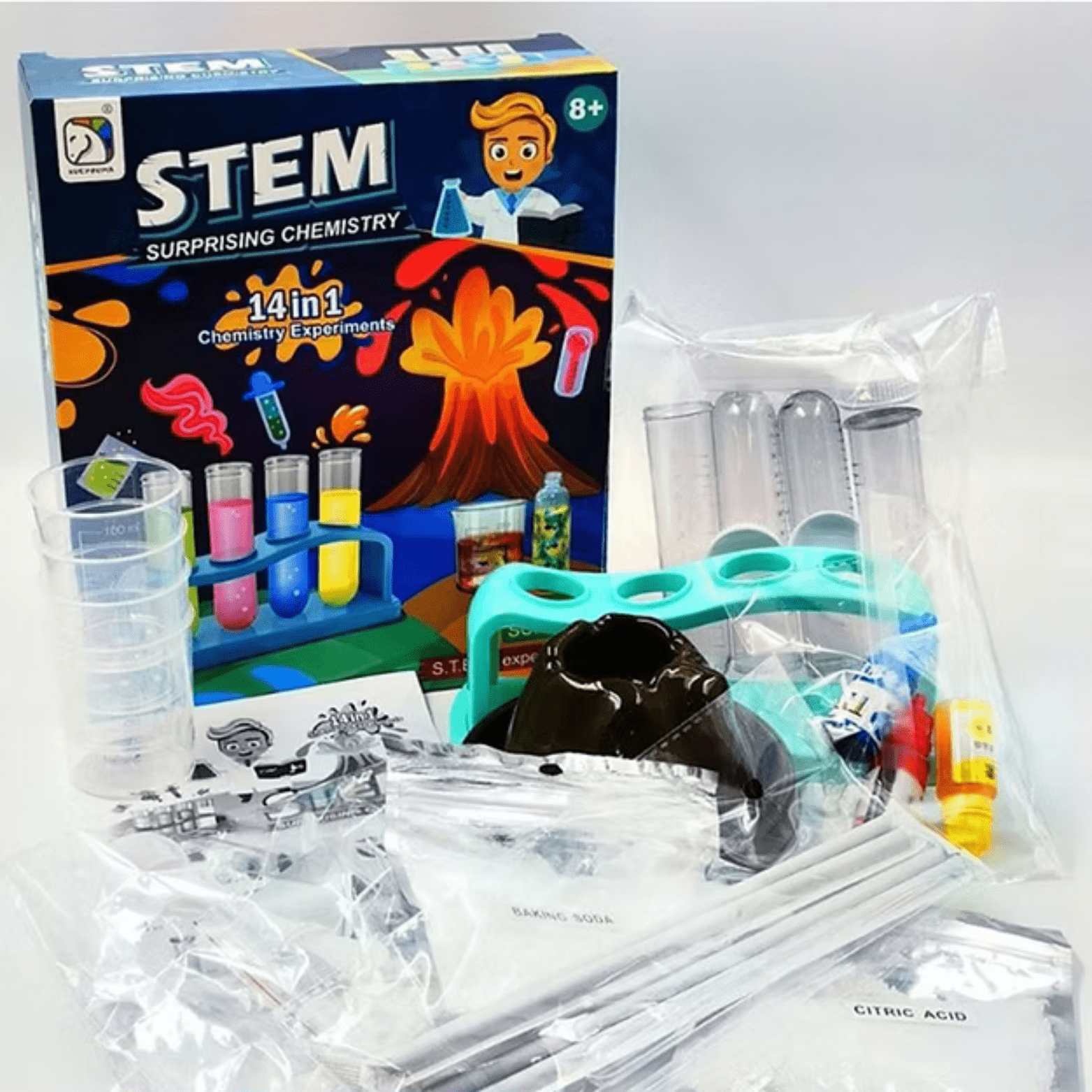 Juegos de Química Ciencia 14 En 1 Stem Educativo - Martina Baby & Kids